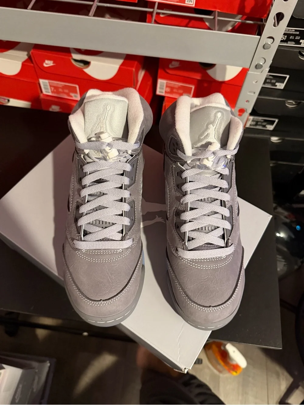 Air Jordan 5 Wolf Grey GS Size 6y